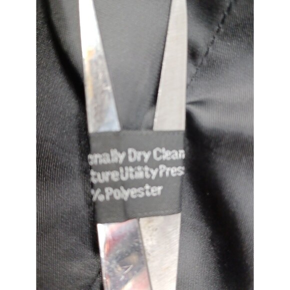 Fortino Landi Mens Black Blazer Jacket Sports Coat Thick Stitch Sz 42L - Picture 8 of 8